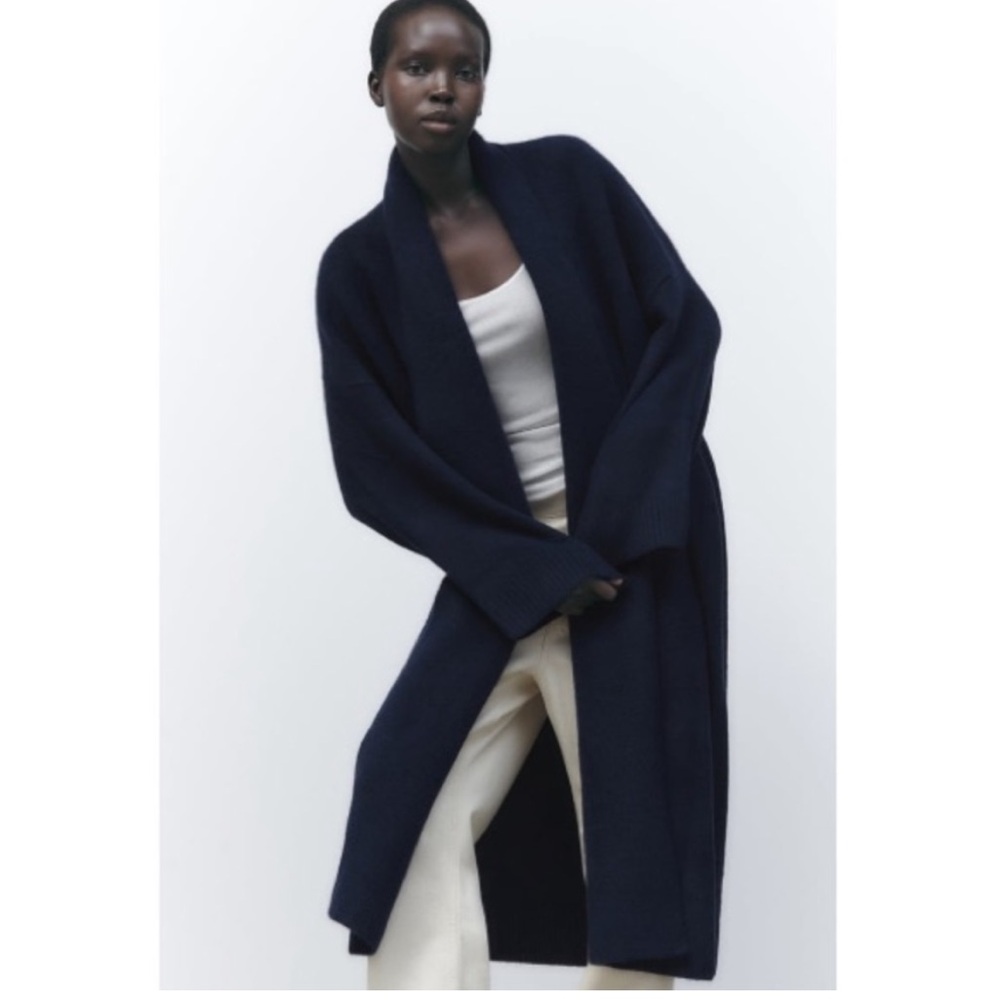 Zara sweater coat
